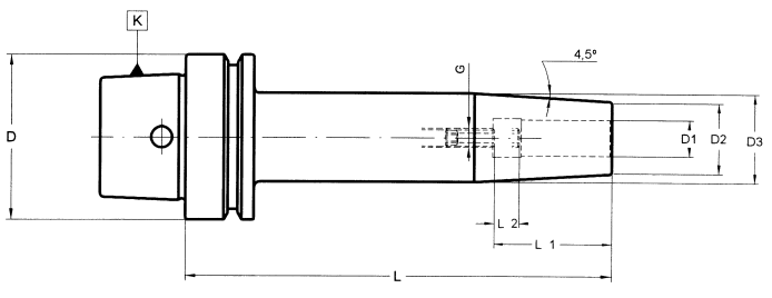 LaipHSK-E Shrink Fit Chucks (Extra Length)